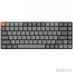 Беспроводная механическая ультратонкая клавиатура QMK Keychron K3 Max, 84 клавиши, RGB-подсветка, Gateron Brown Switch