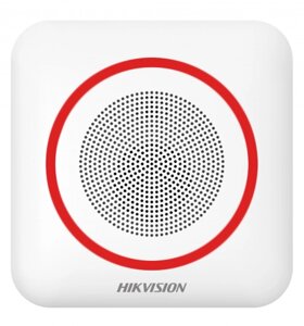 Беспроводной внутренний SIP-оповещатель Hikvision DS-PS1-II-WE/Red)(RU)