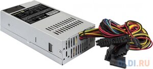 Блок питания 450W exegate F450AS (flex ATX, for ITX case, APFC, кпд 80%80 PLUS), 4cm fan, 24pin, 4+4pin, 3xsata, 2xide)