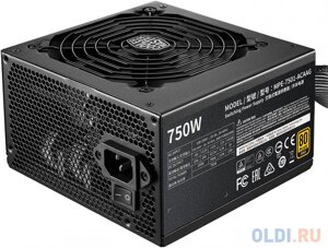 Блок питания cooler master MWE GOLD 750 - V2 750 вт MPE-7501-ACAAG-EU