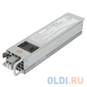 Блок питания SuperMicro PWS-601D-1R 600Вт, DC Input:44Vdc to -65Vdc / 18 - 10A,12V: Max: 50A / Min: 0A,5V sb: Max: 3A / Min: 0A, 545x40x220мм