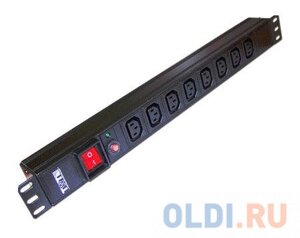 Блок розеток TWT TWT-PDU19-10A8c3 8 розеток