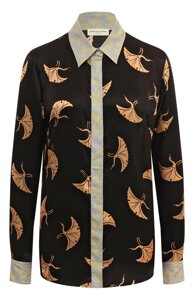 Блузка из шелка и вискозы Dries Van Noten