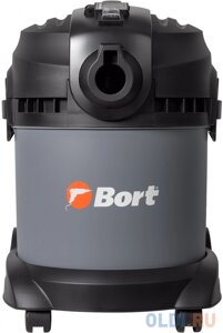 Bort Пылесос для сухой и влажной уборки BAX-1520-Smart Cle {Расход воздуха 50 л/сек; 94 л/сек; Вместимость бака 20 л; Мощность 1400 Вт; Пылесос для вл