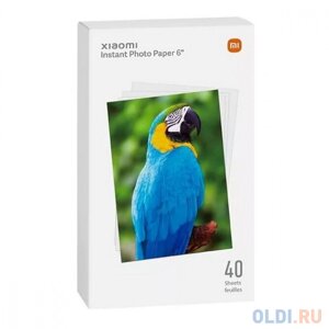 Бумага для фотопринтера Xiaomi Instant Photo Paper 6quot; (40 Sheets)