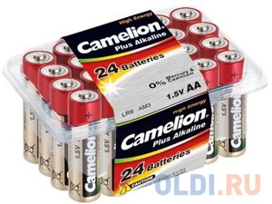 CamelionLR 6 Plus Alkaline PB-24 (LR6-PB24, батарейка,1.5В)