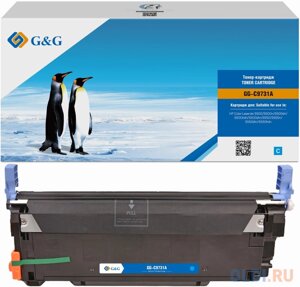 Cartridge GG for HP CLJ 5500/5550, голубой (12 000 стр.)