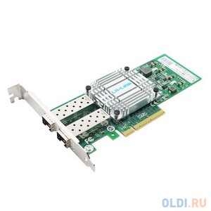 Cетевая карта Dual SFP+ Port 10 Gigabit Ethernet Server Adapter, 2 x SFP+SFP+Cage), Intel 82599ES, PCI-E v2.0 (5.0GT/s)x8