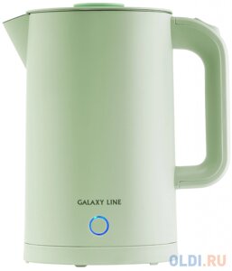 Чайник электрический GALAXY LINE GL 0362, 2200Вт, фисташковый