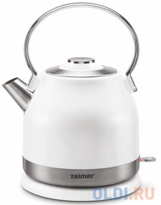 Чайник электрический Zelmer ZCK7940 2200 Вт белый 1.5 л нержавеющая сталь