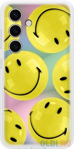 Чехол (клип-кейс) Samsung Flipsuit Case S24, для Samsung Galaxy S24, желтый/прозрачный [ef-ms921cyegru]
