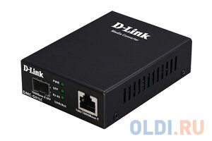 D-Link DMC-G01LC/C1A Медиаконвертер с 1 портом 100/1000Base-T и 1 портом 1000Base-X SFP