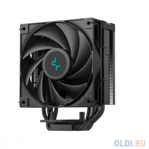 Deepcool AG400 digital BK LGA1700/1200/115X/AM5/AM4 (9шт/кор, TDP 220W, PWM, fan 120mm, 4 тепл. трубки, черный) RET