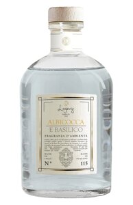 Диффузор Albicocca E Basilico /Абрикос & Базилик"ваза 3000ml + рефил 6x500ml) Logevy Firenze 1965