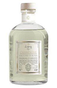 Диффузор Champagne E Bacche Di Rosa /Шампанское & Розовые ягоды"ваза 3000ml + рефил 6x500ml) Logevy Firenze 1965