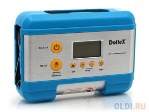 Dollex Компрессор 12V, 15 A, 7 Атм, 30 л/мин, пред., фон, циф. Ман., тестер, сумка DL-8101