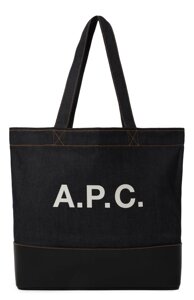 Джинсовая сумка-шопер A. P. C.
