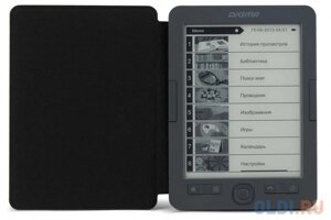 Электронная книга Digma X1 6 E-ink HD Pearl 1024x758 Touch Screen 600MHz/4Gb/microSDHC/подсветка дисплея темно-серый