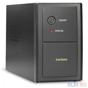 Exegate EP285537RUS ибп exegate power back BNB-450. LED. AVR. C13. RJ 450VA/240W, LED, AVR,4*IEC-C13, RJ45/11, black