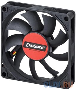 Exegate EX180973RUS Вентилятор для корпуса Exegate 8015M12S/Mirage 80x15S, 2200 об/мин, 3pin
