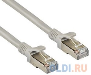 Exegate EX281999RUS патч-корд exegate FTP-RJ45-RJ45-C5e-CU-3M-GY, FTP, cat. 5e, 3м, медь, серый