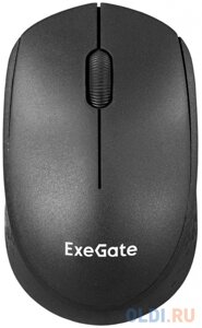 Exegate EX295309RUS Беспроводная мышь ExeGate Professional Standard SR-9038 (радиоканал 2,4 ГГц, USB, оптическая, 1200dpi, 3 кнопки и колесо прокрутки