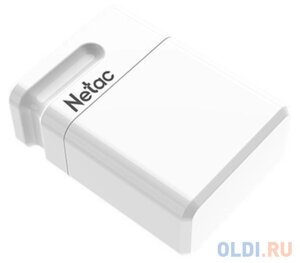 Флеш Диск Netac U116 16Gb NT03U116N-016G-30WH, USB3.0, миниатюрная пластиковая белая