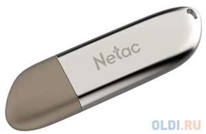 Флеш Диск Netac U352 32Gb NT03U352N-032G-20PN, USB2.0, с колпачком, металлическая