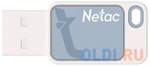 Флеш диск netac UA31 8gb NT03UA31N-008G-20BL, USB2.0, голубая