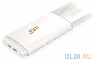 Флеш диск silicon power 32gb blaze B06 SP032GBUF3b06V1w USB3.1 белый