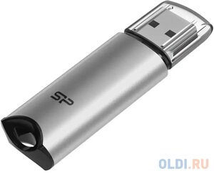 Флеш Диск Silicon Power 64Gb Marvel M02 SP064GBUF3M02V1S, Silver