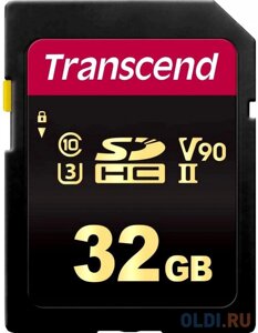 Флеш карта SD 32GB transcend SDHC class 10 UHS-II U3, MLC TS32GSDC700S