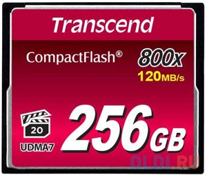 Флеш-накопитель Transcend 256GB CompactFlash 800X