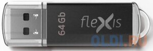 Флешка 64Gb Flexis RB-108 USB 3.0 черный