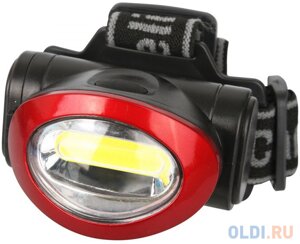 Фонарь налобный Camelion LED5382 чёрный бордовый