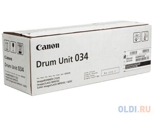 Фотобарабан DRUM UNIT Canon C-EXV034BK для iR C1225/iF. Чёрный. 32 500 страниц.