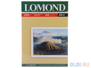 Фотобумага Lomond A3 230г/кв. м глянцевая для струйной печати 50л 0102025