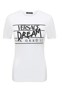 Футболка из вискозы Versace