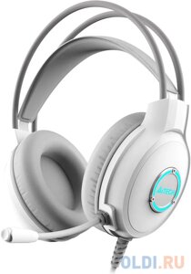 Гарнитура A4TECH Fstyler FH300U, для компьютера, мониторные, белый [fh300u white]