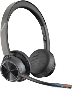 Гарнитура беспроводная/ voyager 4320 UC,V4320-M (computer mobile) microsoft TEAMS certified, USB-A, stereo bluetooth headset, without charge STA