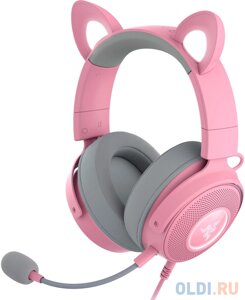 Гарнитура проводная Razer Kraken Kitty V2 Pro quartz (USB ) (RZ04-04510200-R3M1)