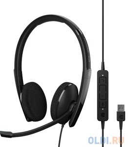 Гарнитура Sennheiser ADAPT 160 USB II черный 1000915