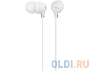 Гарнитура SONY MDR-EX15APW вкладыши, цвет белый