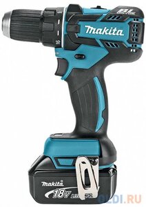 Гайковерт акк MAKITA DTW180RFE бщет, 18В, 2x3Ач, Li-ion, 3600ум, 180Нм, квадрат 38