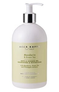 Гель для душа и ванны Mandarin & Green Tea (500ml) Acca Kappa