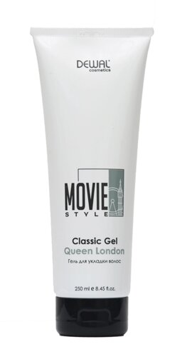 Гель для укладки волос Movie Style Classic Gel Queen London DEWAL Cosmetics