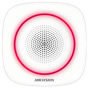 Hikvision DS-PS1-II-WE Red Indicator Беспроводной внутренний SIP-оповещатель