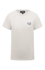 Хлопковая футболка A. P. C.
