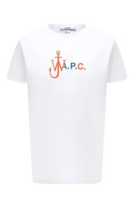 Хлопковая футболка A. P. C.