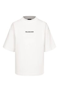 Хлопковая футболка Balenciaga
